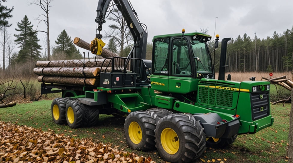 форвардер John Deere 1510E